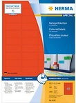 HERMA Universaletiketten 4545 Selbstklebend Rot 4,5 x 2,1 cm 100 Blatt &agrave; 48
