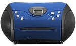 Lenco Boombox SCD-24 Schwarz, Blau 1194261