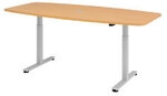 Hammerbacher Konferenztisch XMST22/6/5 Buche 1.050 x 2.200 x 830 mm 1030199