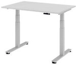 Hammerbacher Sitz-Stehschreibtisch XDSM Lichtgrau 1.200 x 800 x 635 mm 6801714