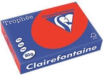 Clairefontaine DIN A4 Farbiges Papier Rot 80 g/m2 Matt 500 Blatt