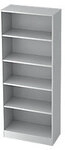 Hammerbacher Holz B&uuml;cherregal 4 Fachb&ouml;den 800 x 400 x 2.004 mm Wei&szlig; 2008410