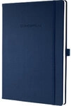 Sigel Conceptum A4 Gebunden Midnight Blue Hardcover-Notizbuch Kariert 97 Blatt