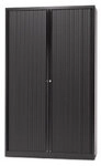 Bisley Rollladenschrank Kunststoff, Stahl 4 Fachb&ouml;den Abschlie&szlig;bar 1.200 x 430 x