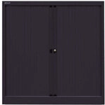 Bisley Rollladenschrank Kunststoff, Stahl 2 Fachb&ouml;den Abschlie&szlig;bar 1.000 x 430 x