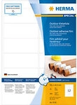 HERMA Wasserfeste Etiketten 9538 Wei&szlig; DIN A4 99,1 x 42,3 mm 40 Blatt &agrave; 12 Etiketten