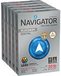 Navigator Platinum Digital Druckerpapier 75 g/m&sup2; Glatt Wei&szlig; 169 CIE 5 Pack &agrave; 500
