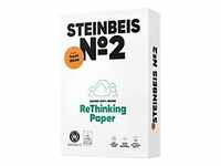 Steinbeis Trend No.2 DIN A3 Druckerpapier 100% Recycelt 80 g/m2 Glatt Weiß 500 Blatt