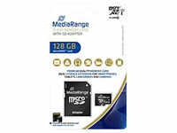 MediaRange MicroSDXC Speicherkarte 128 GB Class 10