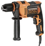 BLACK+DECKER Schlagbohrmaschine 710 W 230 V B&uuml;rstenlos BEH710-QS 1043615