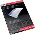 GBC HighSpeed Laminierfolien DIN A4 Gl&auml;nzend 125 Mikron (2 x 125) Transparent 100