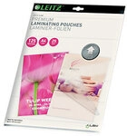 Leitz iLAM Premium Laminierfolien DIN A4 Gl&auml;nzend 125 Mikron (2 x 125) Transparent