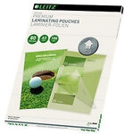 Leitz iLAM Premium Laminierfolien DIN A3 Gl&auml;nzend 80 Mikron (2 x 80) Transparent 100