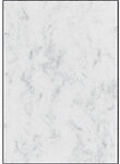 Sigel Designpapier DP371 DIN A4 90 g/m&sup2; Grau marmoriert 100 Blatt