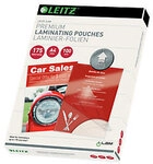 Leitz iLAM Premium Laminierfolien DIN A4 Gl&auml;nzend 175 Mikron (2 x 175) Transparent