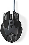 Nedis Gaming-Maus GMWD200BK Verkabelt Schwarz 1284272