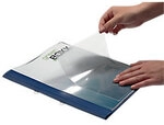 DURABLE Selbstklebende Taschen Pocketfix DIN A5 hoch Transparent PVC 90 mm 25...