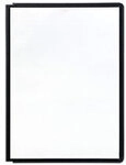 DURABLE Sherpa Sichttafel 5 Fl&auml;chen DIN A4 PP (Polypropylen) Schwarz 5 St&uuml;ck ST-SZ