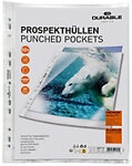 DURABLE Premium Prospekth&uuml;lle DIN A4 Glasklar Transparent 80 Mikron PP