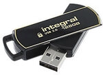 Integral USB 3.0 USB-Stick Secure 360 128 GB Schwarz, Gold 1015406