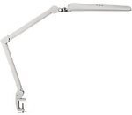 Maul MAULcraft Klemmbar Schreibtischlampe LED (dimmbar) Wei&szlig; Steckdose 80 x 985 x