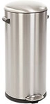 EKO Edelstahl Treteimer 30 L 33,8 (B) x 37,9 (T) x 68,5 (H) cm Silber 1202155