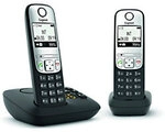 Gigaset DECT Telefon A690A Duo Schwarz Schnurlos 1153954