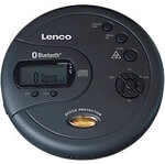 Lenco Tragbarer CD-Player CD-300SCHWARZ Schwarz 1202059