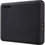 Toshiba 2 TB Festplatte Tragbar extern Canvio Advance USB 3.2 Gen 1 Schwarz 1165028
