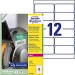 AVERY Zweckform Ultra-Resistent Etiketten L7913-40 Selbsthaftend DIN A4 Wei&szlig; 99,1 x