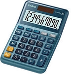 Casio MS-100EM Tischrechner 10-stelliger LCD-Monitor Blau 1151407
