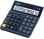 Casio DH-12ET Tischrechner 12-stelliger LCD-Monitor Blau 1151406