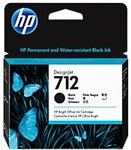 HP 712 Original Tintenpatrone 3ED71A Schwarz 1134055