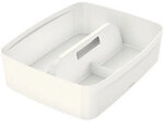 Leitz WOW Kunststoff Briefablage 18 L Wei&szlig; 30,7 x 37,5 x 10,1 cm 5490482
