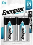 Energizer D Alkali-Batterien Max Plus LR20 1,5 V 2 St&uuml;ck 1001602