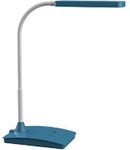 Maul MAULpearly Schreibtischlampe LED (abnehmbar) Atlantikblau Steckdose 106 x 265 x