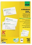 Sigel LP795 Visitenkarten 225 g/m&sup2; Wei&szlig; 10 Blatt &agrave; 10 St&uuml;ck