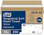 Tork Advanced 100% Recycelt Papierhandt&uuml;cher H3 V-falz (zick-zack) Wei&szlig;...