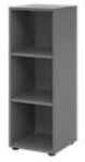 Hammerbacher Spanplatte Regal 2 Fachb&ouml;den Graphit 1148604