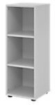 Hammerbacher Spanplatte Regal 2 Fachb&ouml;den Grau 1148605