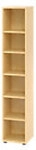 Hammerbacher Spanplatte Regal 5 Fachb&ouml;den Ahorn 1148607