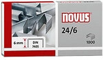 Novus NOVUS OFFICE Heftklammern 24/6 040-0158 Stahl Silber 1000 Heftklammern 6650424