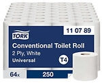 Tork Universal Toilettenpapier T4 2-lagig 110789 64 Rollen &agrave; 250 Blatt 1267984