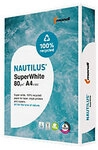 Nautilus SuperWhite DIN A4 Druckerpapier 80 g/m&sup2; Glatt Wei&szlig; 150 CIE 500 Blatt