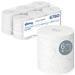 Kleenex Ultra Papierhandt&uuml;cher Gerollt Wei&szlig; 2-lagig 150 m 6780 6 Rollen 4808201