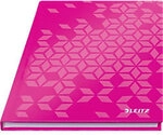 Early Learning Leitz WOW Notizbuch A5 kariert mit Hardcover 46281023 160 Seiten 80