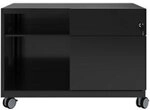 Bisley Rollcontainer Caddy Schublade rechts Schwarz 800 x 490 x 563 mm 1011876