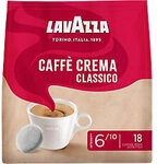 Lavazza Classico Kaffeepads Pads 6/10 18 St&uuml;ck &agrave; 125 g 1292425