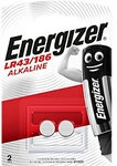 Energizer Knopfzellen LR43 1,5 V Alkali-Mangan 2 St&uuml;ck 8038036