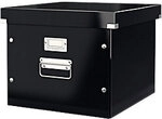Leitz Click & Store WOW H&auml;ngeregistratur Aufbewahrungsbox Laminierter Karton Schwarz
